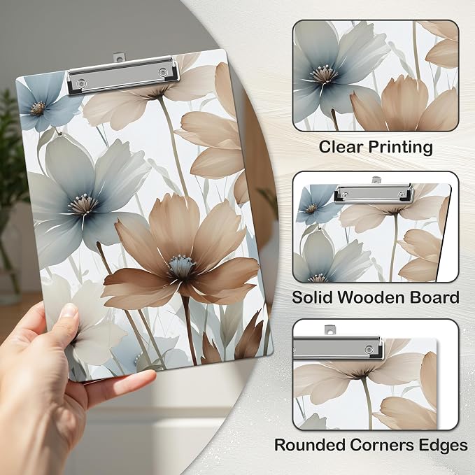 APIILVPQ Floral Clipboard, Spring Clipboards - Image 4