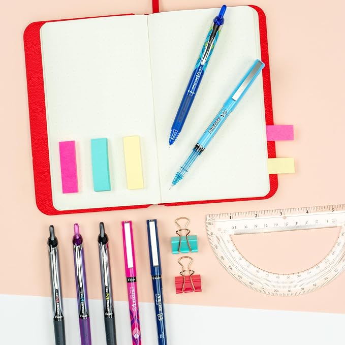 PILOT Precise V5 RT Refillable & Retractable Liquid Ink Rolling Ball Pens - Image 5