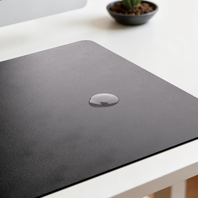 Jotsome Leather Desk Pad Mat, Non-Slip Desk Blotter Pad - Image 6