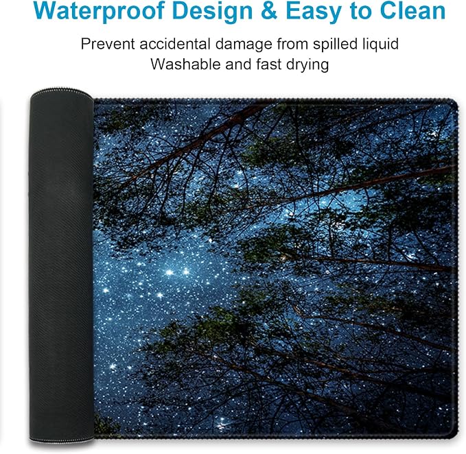 Extended Desk Mat, iDonzon Soft Cute Extra Large XXL Waterproof Gaming Mouse Pad - Image 4