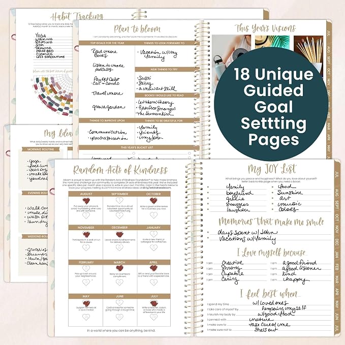 bloom daily planners 2026-2027 Planner 13 Month Academic Year Organizer - Image 4