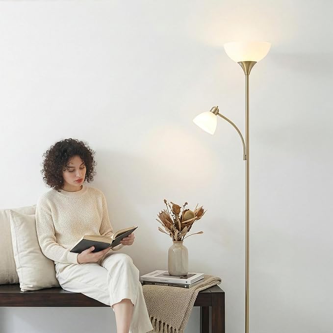 Brightech Sky Dome Plus LED Floor lamp, Torchiere Super Bright Floor Lamp - Image 2