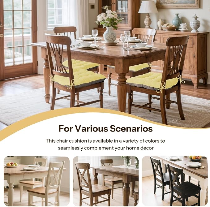 Chair Cushions for Dining Chairs 1 Piece, - Image 5