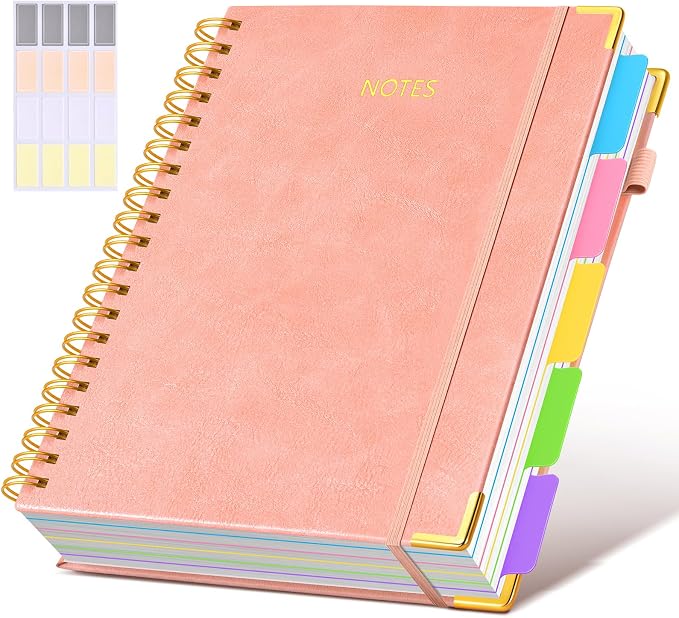 Hardcover Spiral Notebook 8.5"x11" Journal by dilitego
