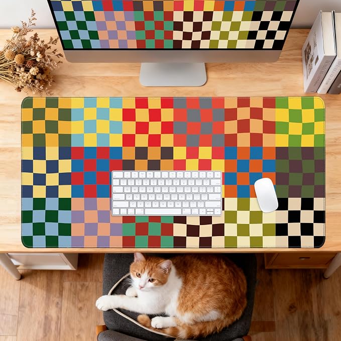 Desk Cover Mat, Extended Cute XXL Large Mouse Pad, Computer Laptop Mat Desk - Image 7