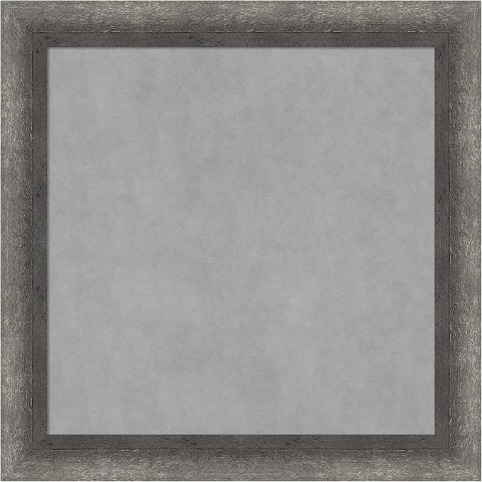 Amanti Art Grey Framed Magnetic Board 14x14 X-Small Vision Board by AmantiArt