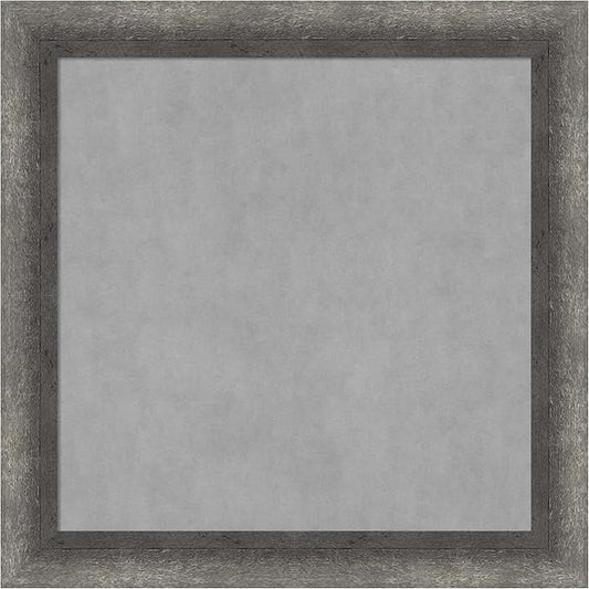 Amanti Art Grey Framed Magnetic Board 14x14 X-Small Vision Board by AmantiArt