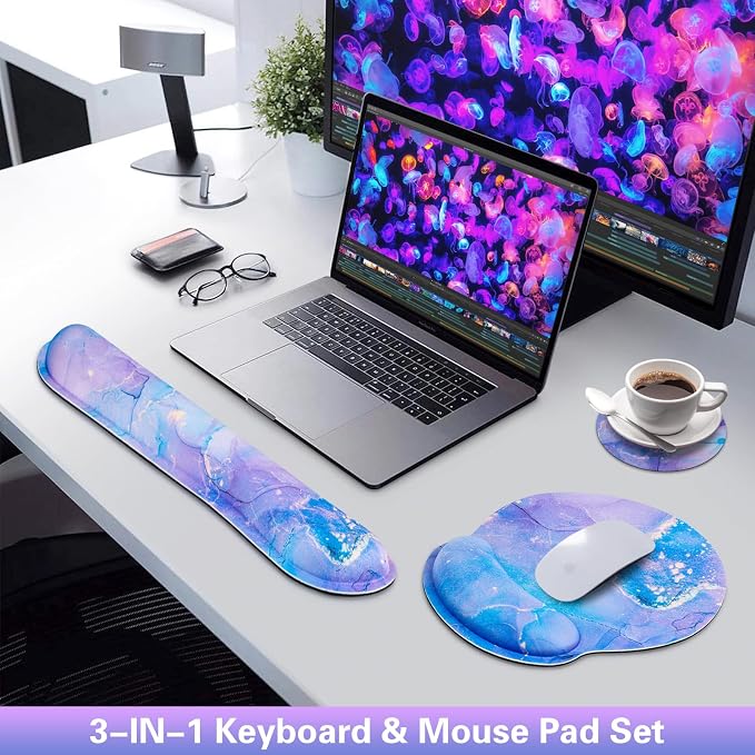 Mouse Pad Purple, Mouse Pad - Image 2