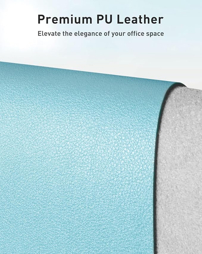 Aothia Faux Leather Desk Mat - Image 2