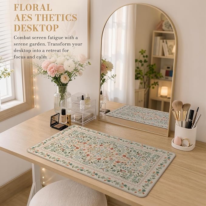 iCasso Aesthetic Flower Mouse pad - Image 7
