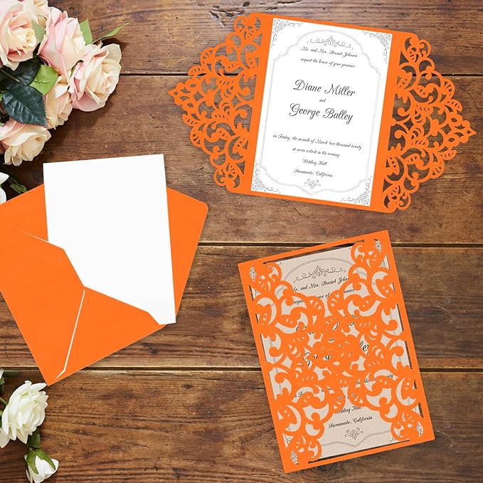 Orange Construction Paper 100 Sheets 80lb Cardstock Paper 8.5 x 11, Goefun Orange Cardstock for Halloween, Christmas, Crafts, DIY Cards-DeskLoop Office