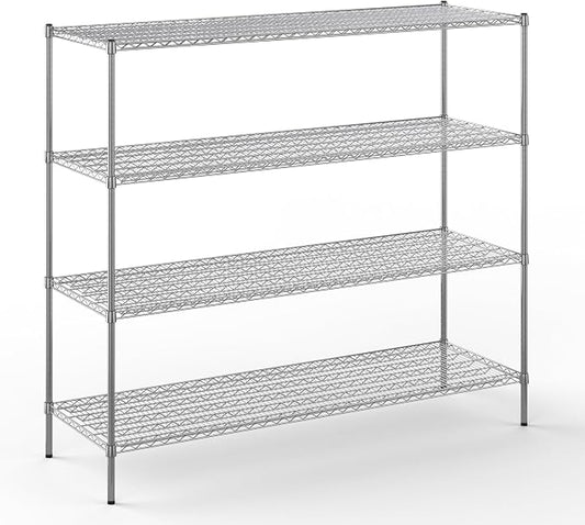 Regal Altair 24" Deep x 72" Wide x 64" Height Wire Shelving Kit | 4-Tier | NSF by Regal+Altair