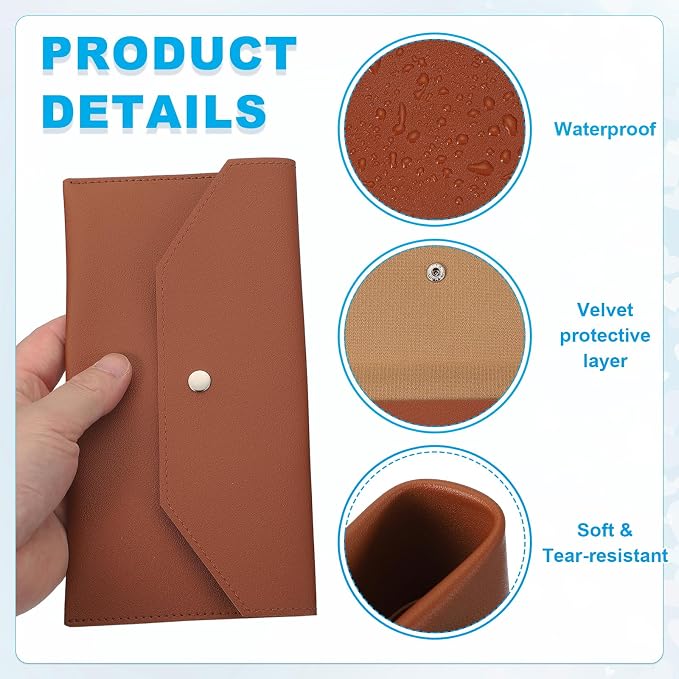 PATIKIL Cash Envelope Wallet, Budget Cash Holder Reusable Money Bag Pouch - Image 3
