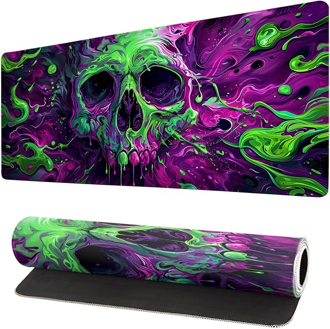Gaming Mouse Pad Desk Pad, Extended Big Mouse Pad, 31.5x11.8 Inch Long Computer - Image 2