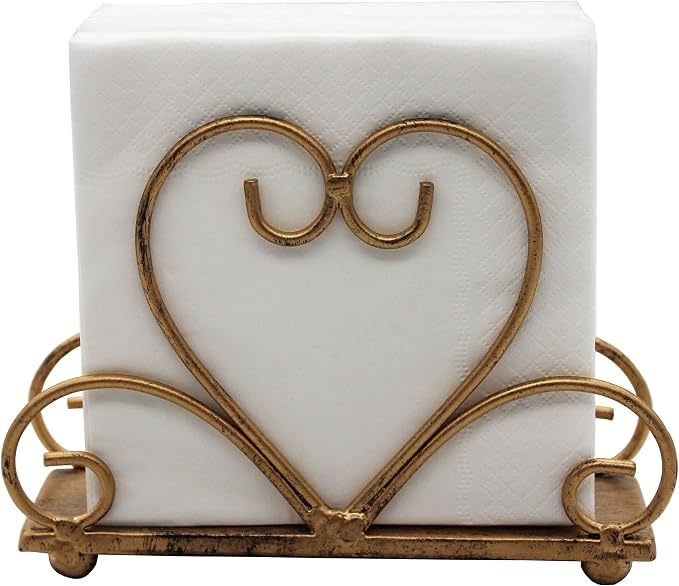 Metal Table Napkin Holder Freestanding Tissue Dispenser - Image 4