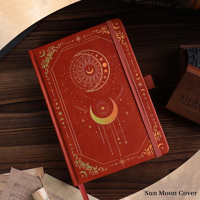 TIEFOSSI Lined Journal for Women Men, Vintage Notebooks - Image 4