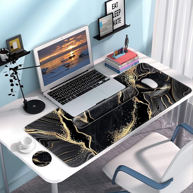 Desk Mat Set + Keyboard and Mouse Pad - Image 4