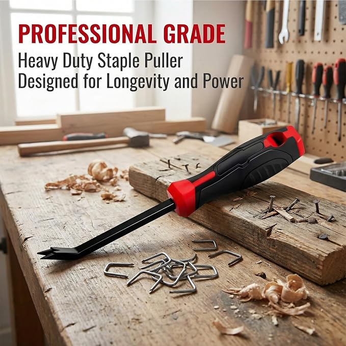 Staple Remover Heavy Duty – Professional Upholstery Staple Puller Tool - Image 6