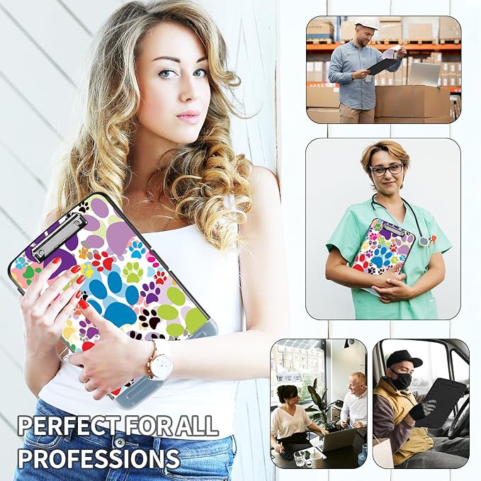 Clipboard with Storage, Clip Boards 8.5X11 with Storage & Pen Holder, Heavy - Image 2