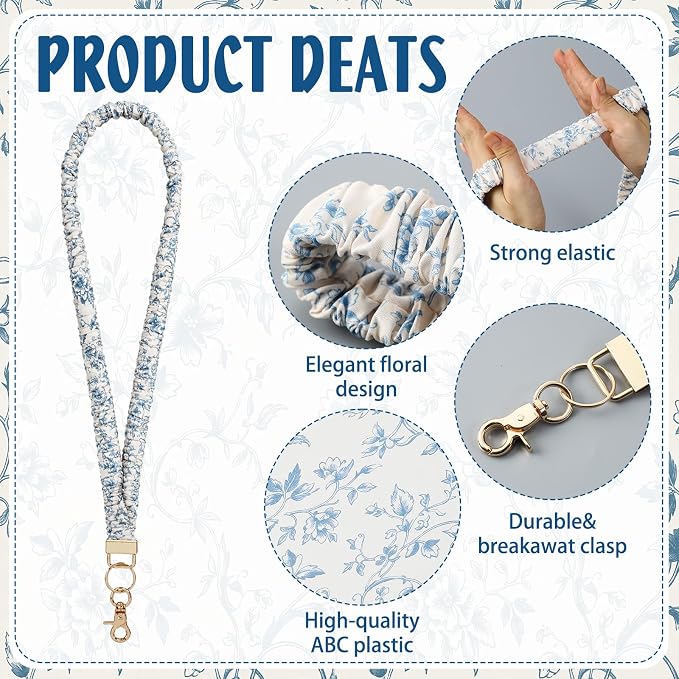 Gilprop Scrunchie Teacher Lanyards - Image 4