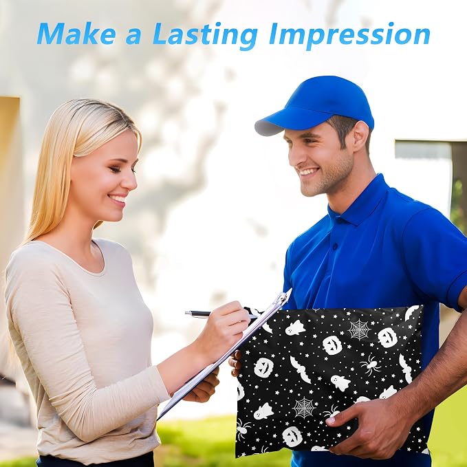 Halloween Poly Mailer 12x15.5 Inch 50 Pcs, Waterproof and Tear-Resistant - Image 6