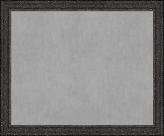 Amanti Art Black Framed Magnetic Board 37x45 X-Large Vision Board by AmantiArt
