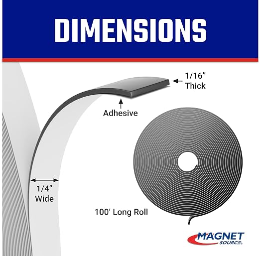 Master Magnetics Flexible Magnet Strip - Image 2