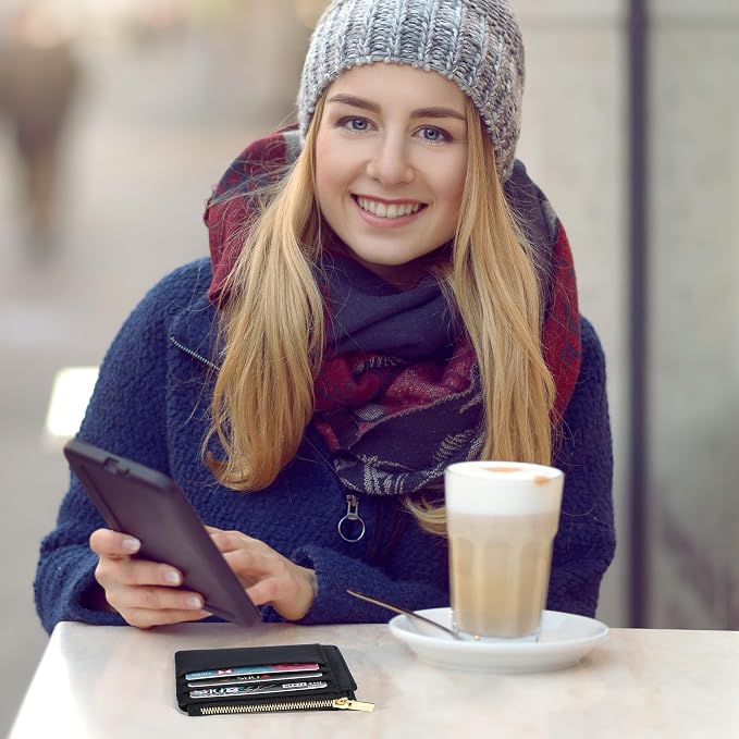 Sodsay Card Case Slim Front Pocket Wallet - Image 6