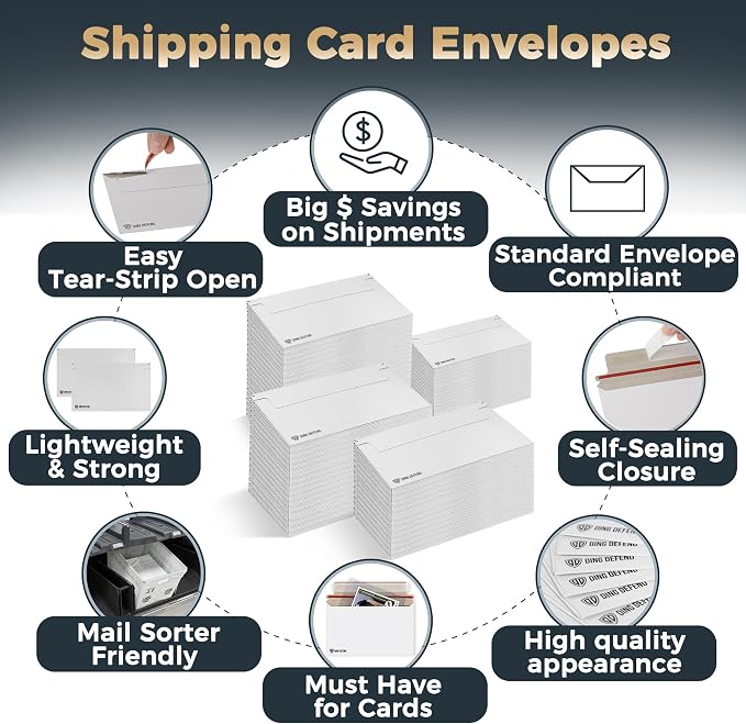 510-Pack Card Shipping Envelopes - Image 3