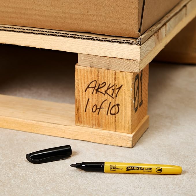 Avery Marks A Lot UltraDuty Bullet Tip Permanent Markers, Water Resistant Ink - Image 5