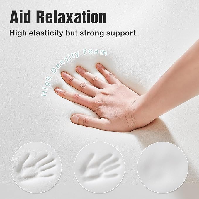 LightEase Post-Surgery Leg, Ankle Elevation Double Wedge Pillow, Memory Foam - Image 6