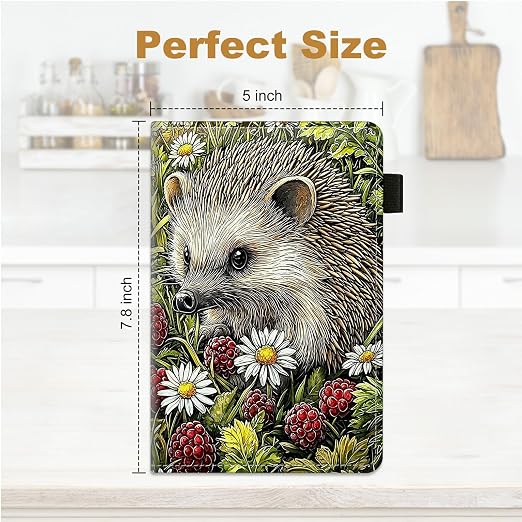 Hedgehog Daisy Cute Server Book - Image 2