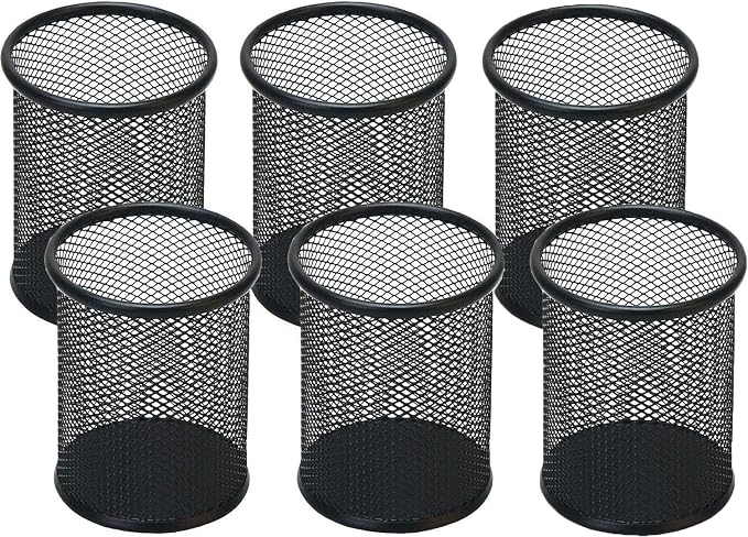SNOW COOLER Pen Holder Pencil Holder Mesh Metal Pen Cup Holder Pencil Cup Holder by SNOWCOOLERPenHoldersforOffice