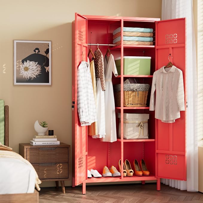 SUPEER 2 Doors Metal Storage Locker - Image 2