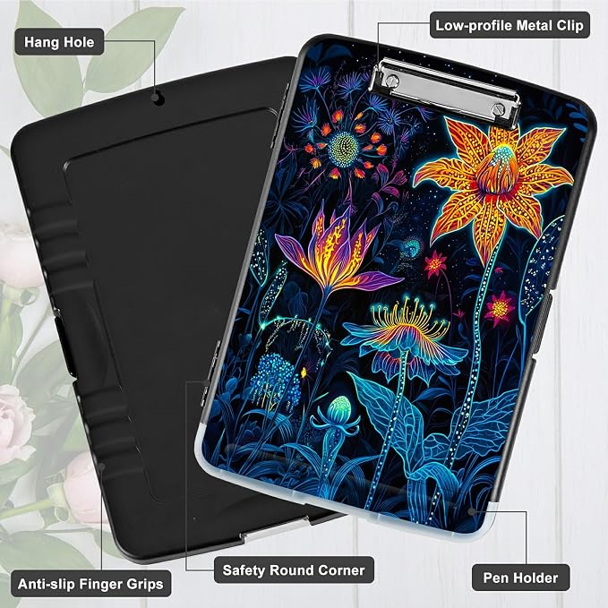 Artistic Orange Blossom A4 Clipboard - Image 5