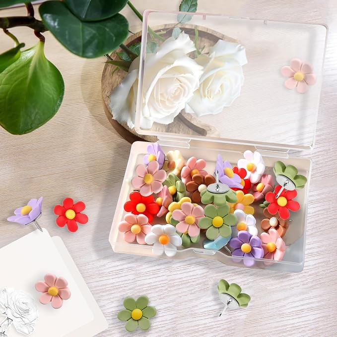 Flower Push Pins - Image 4