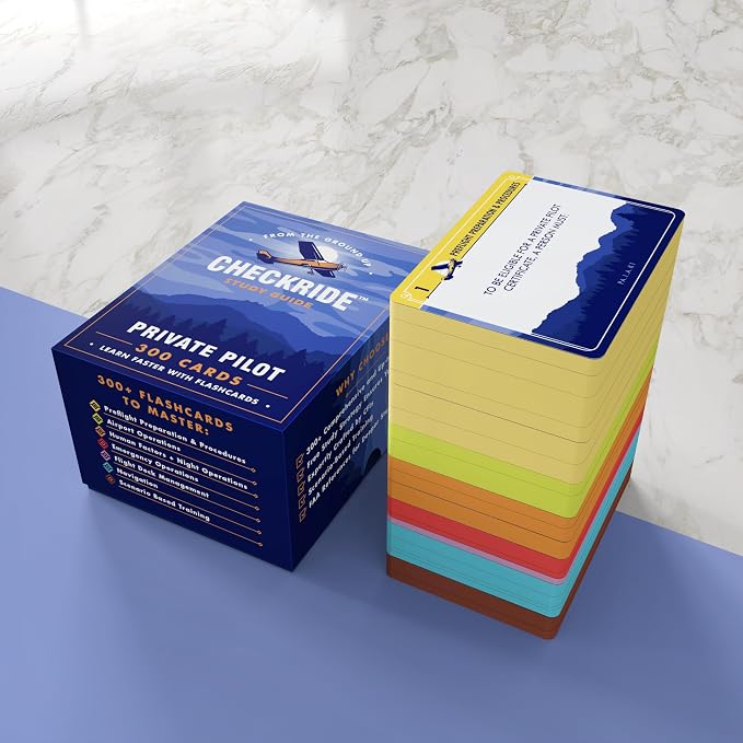 Private Pilot Flashcards | 308 Oral Exam & Written Test Study Cards | ACS Task - Image 4