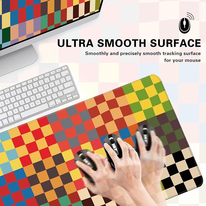 Desk Cover Mat, Extended Cute XXL Large Mouse Pad, Computer Laptop Mat Desk - Image 3