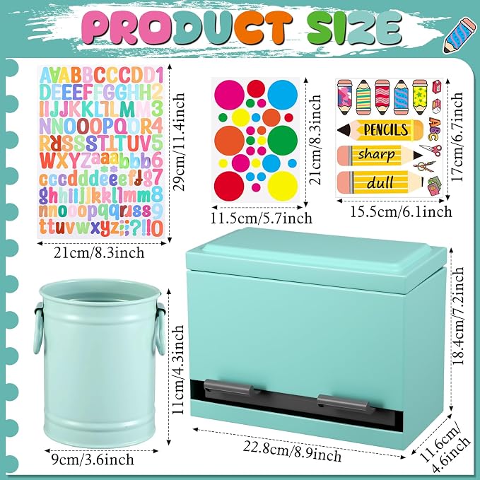 Mifoci 8 Pcs Pencil Dispenser Kit - Image 2