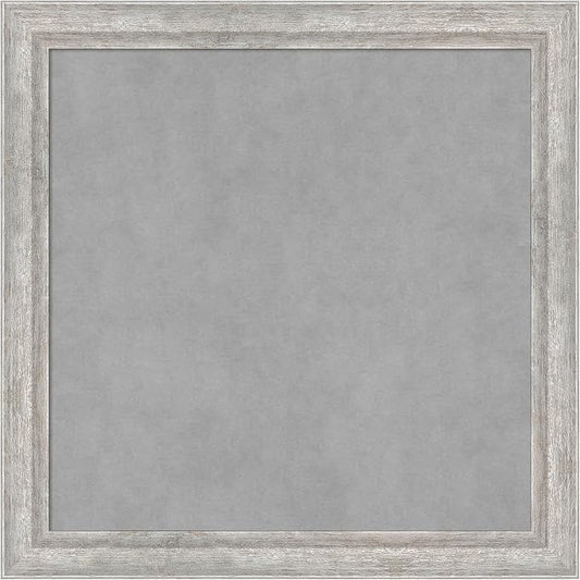 Amanti Art Silver Framed Magnetic Board 23x23 Medium Vision Board by AmantiArt