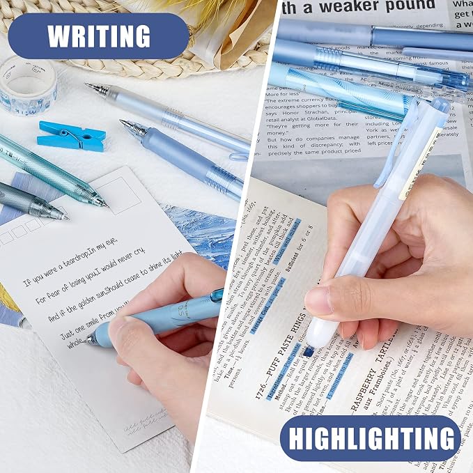 Four Candies Ocean Series Gel Pens, Cute School Office Supplies Aesthetic Desk - Image 7