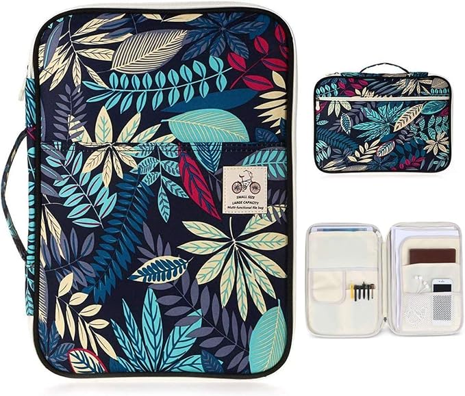 JAKAGO Travel Portfolio Organizer Waterproof A4 Document Bag Multifunctional - Image 5
