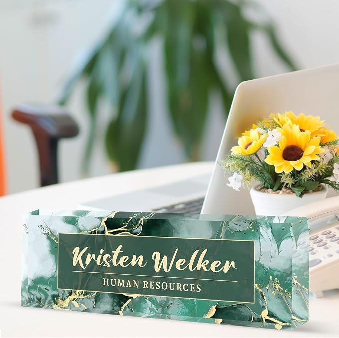 Personalized Office Name Plate, Custom Name Plate - Image 4