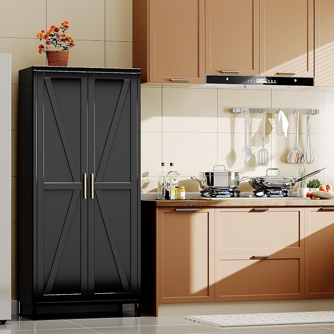 SUPEER Metal Wardrobe Cabinet - Image 6