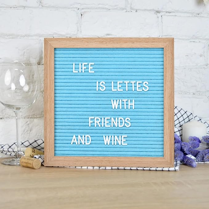 Felt Letter Board with 294 Letters, Numbers & Symbols - Image 3