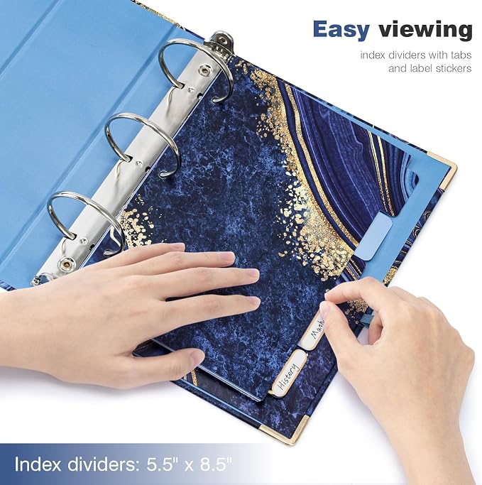 Ospelelf Mini 3-Ring Binder, Cute - Image 6