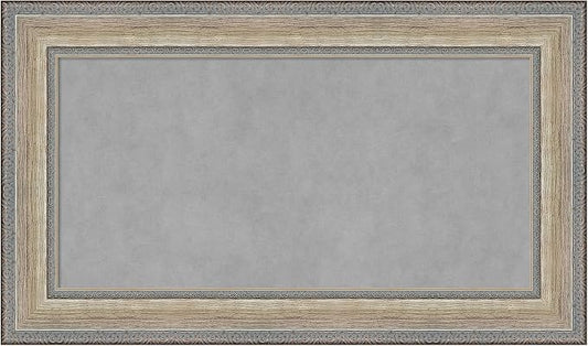 Amanti Art Silver Framed Magnetic Board 17x29 Small Vision Board by AmantiArt