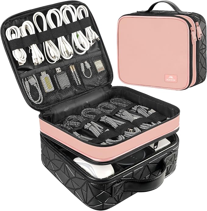 MATEIN Cord Organizer Case by MATEIN
