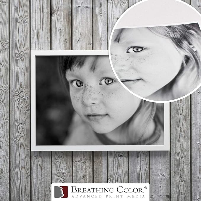 Vibrance Matte Photo Printer Paper 12 mil 230 gsm Matte Finish Premium Photo Paper Roll on 3in Core 44 inches x 100 ft Works with Most Inkjet Printer Professional Makes and Models Like Epson Canon HP-DeskLoop Office