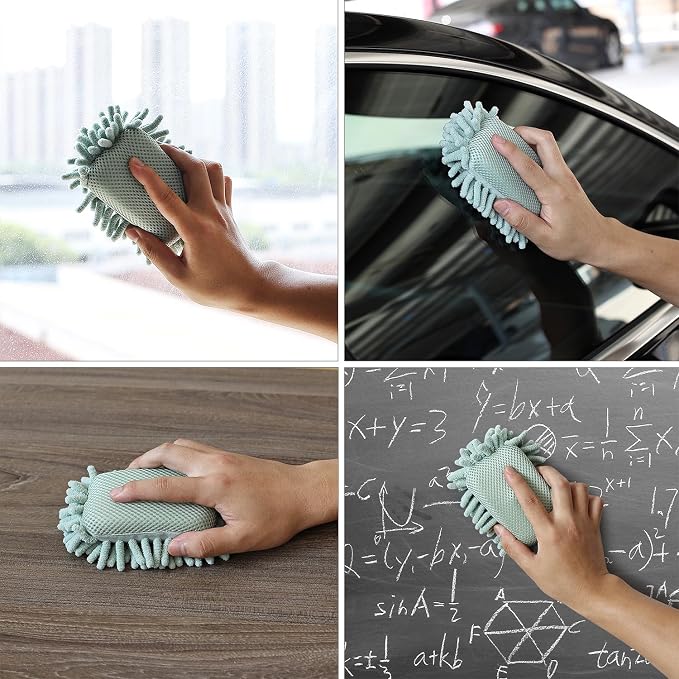 Mr. Pen- Magnetic Microfiber Shag Whiteboard Erasers, 8 Pack, Dual Surface - Image 8